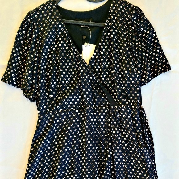 Sanctuary Fun & Flirty Black and White Dress Size 2 NWT - Picture 4 of 8